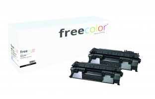 Toner Freecolor Hp 05x Negro Ce505xd Hy Doppelpack Compatible