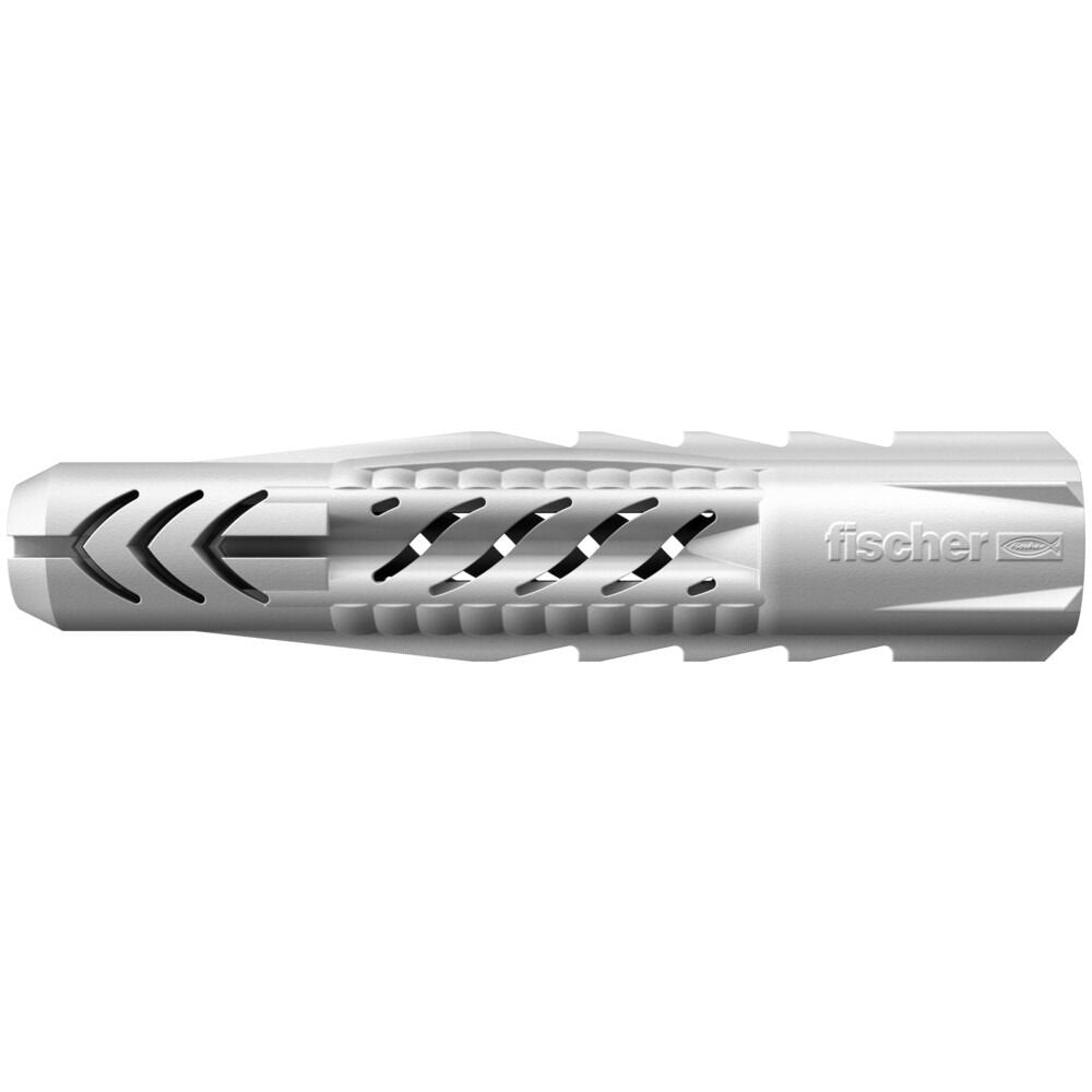 Fischer Taco Universal Ux 8x50 Gris Claro, 100 Unidades