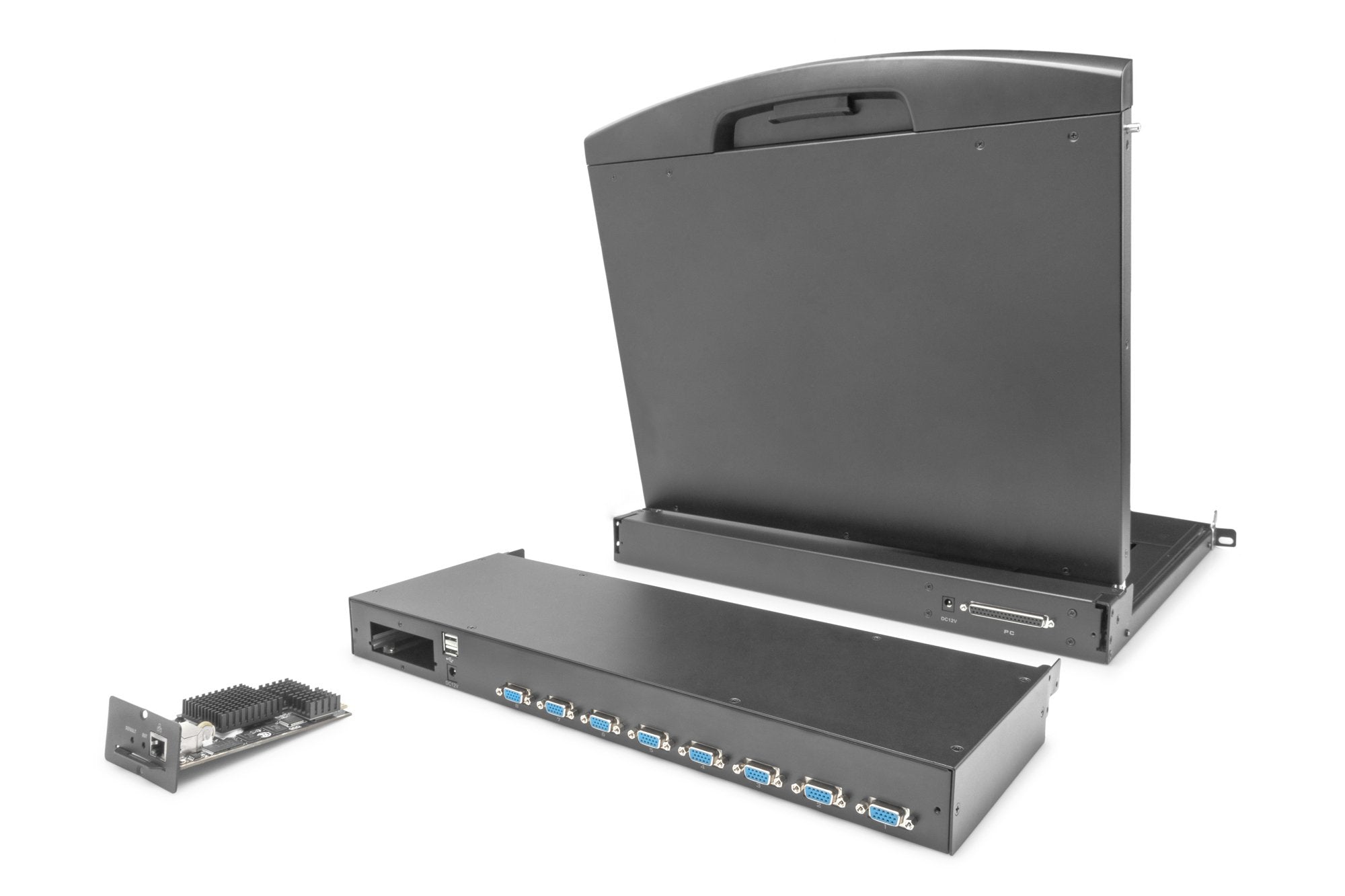 Kvm Digitus Switch De 8 Puertos Para Consolas Kvm Modularizadas