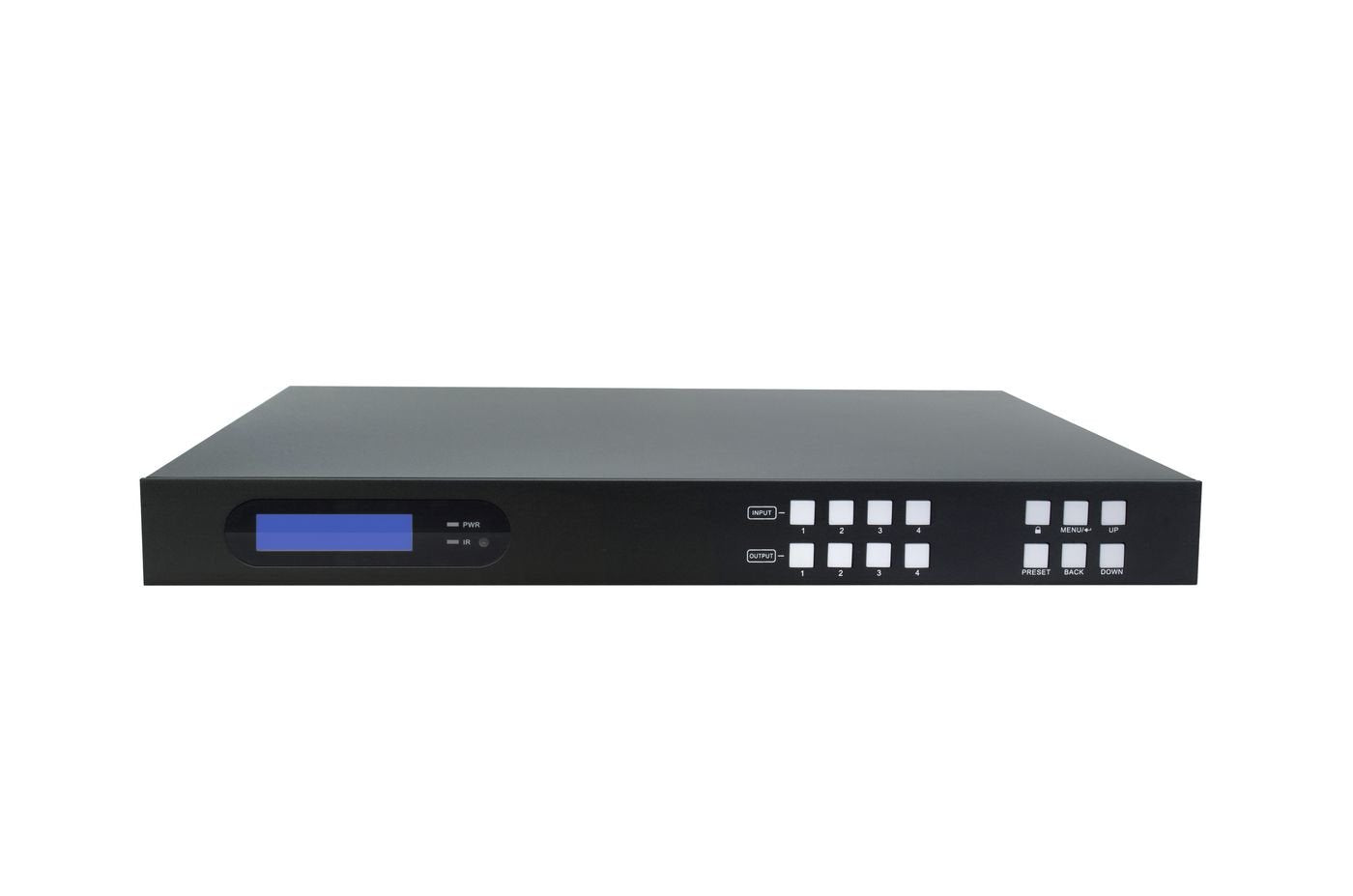 EAN 5704174240549 - Vivolink VLHDMIMAT4X444 matriz de conmutación Matriz de conmutación AV Pantalla incorporada 65 W imagen 1