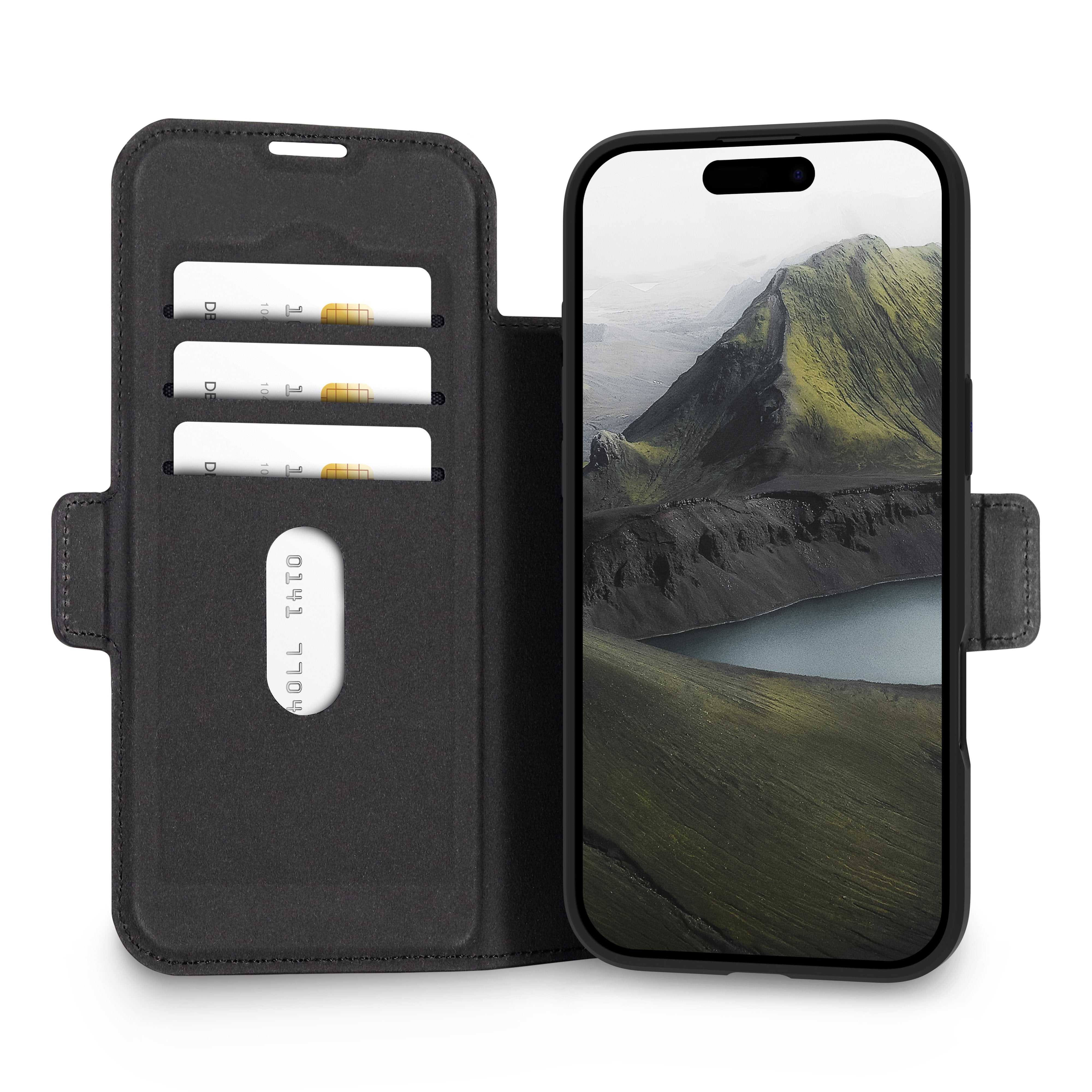 Dbramante1928 Oslo Pro Funda Con Tapa Para Teléfono Móvil Poliuretano (Pu) Plástico Negro
