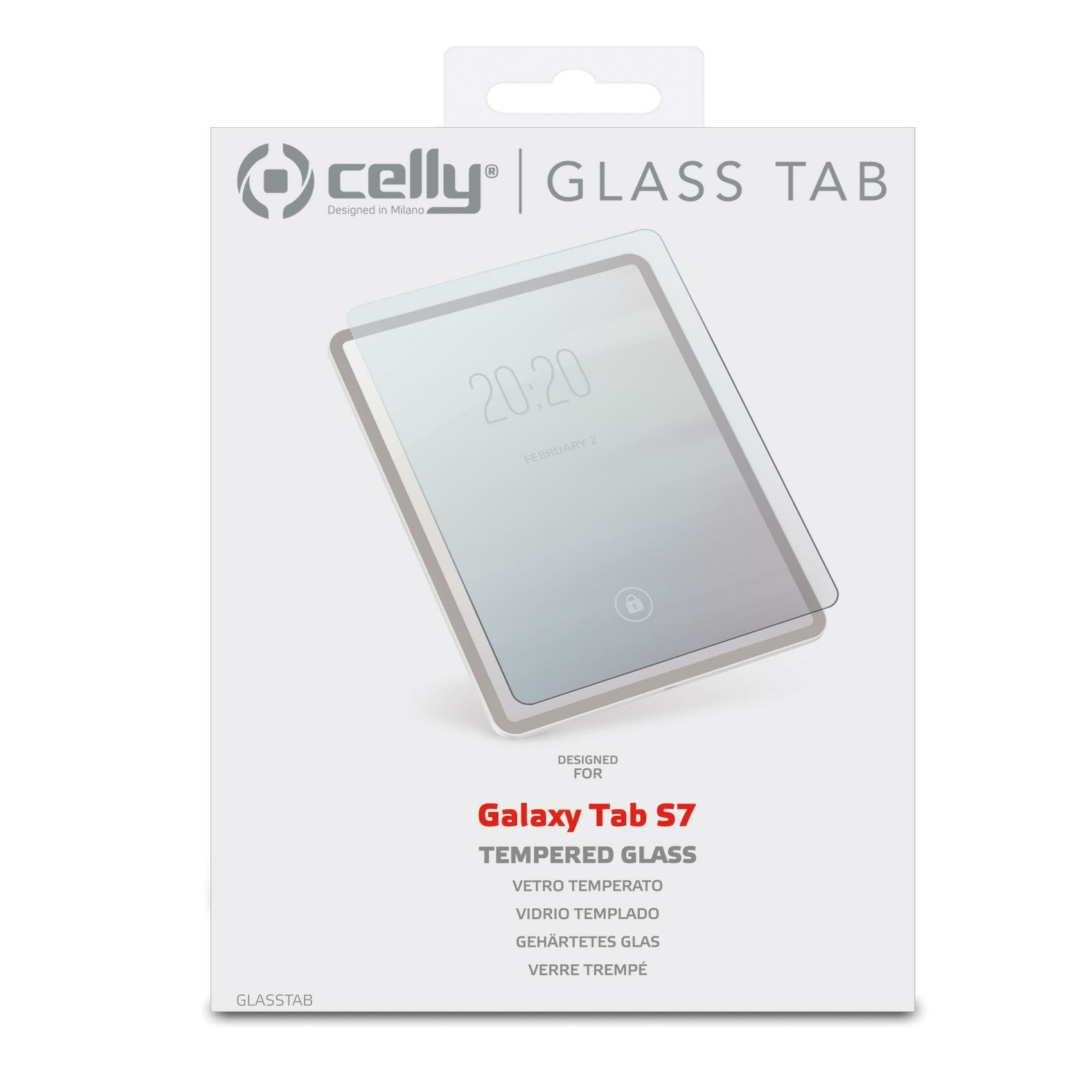 EAN 8021735189879 - Celly GLASSTAB Protector de pantalla Samsung 1 pieza(s) imagen 3