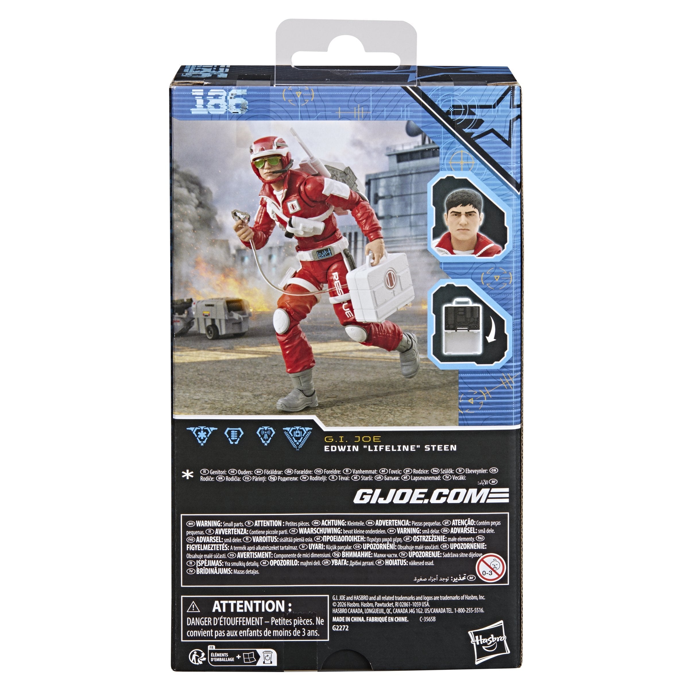 Figura Edwin Lifeline Steen Classified Series G.I. Joe 15cm