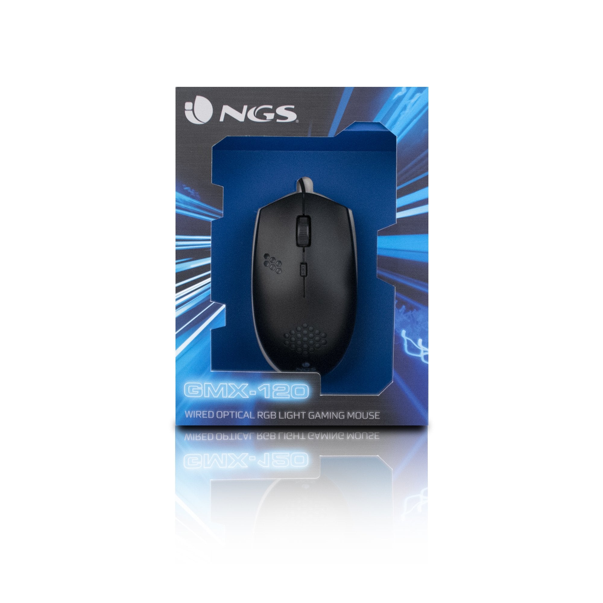 EAN 8435430618211 - NGS GMX-120 ratón Juego Ambidextro USB tipo A Óptico 1200 DPI imagen 6