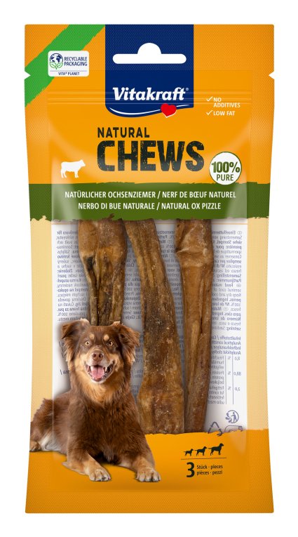 Vitakraft Chews Pure Penis Wolowy Para Perro - 3szt