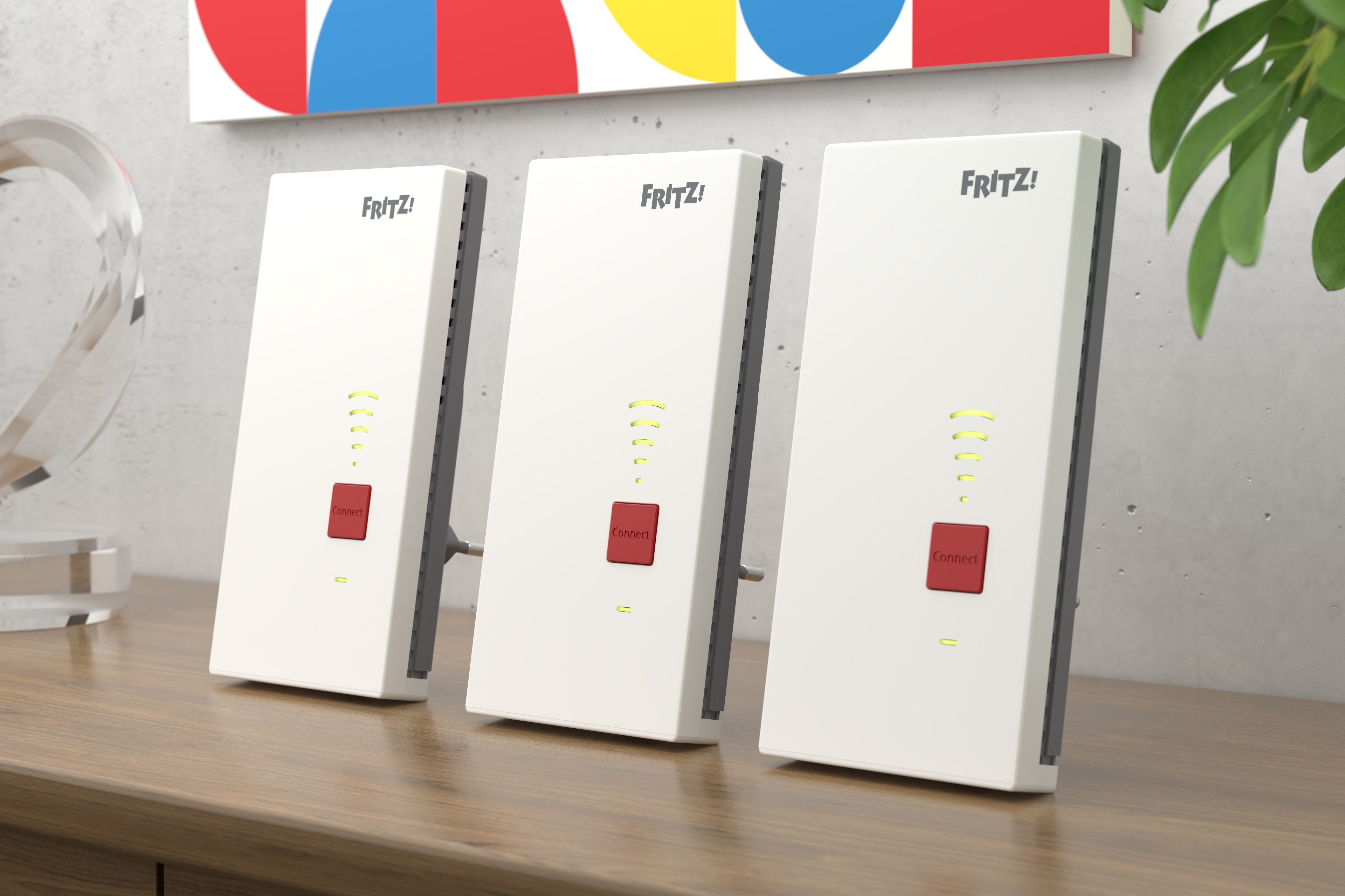 Fritz!Repeater 2700 3-Pack Wifi7 1x2.5g Mesh