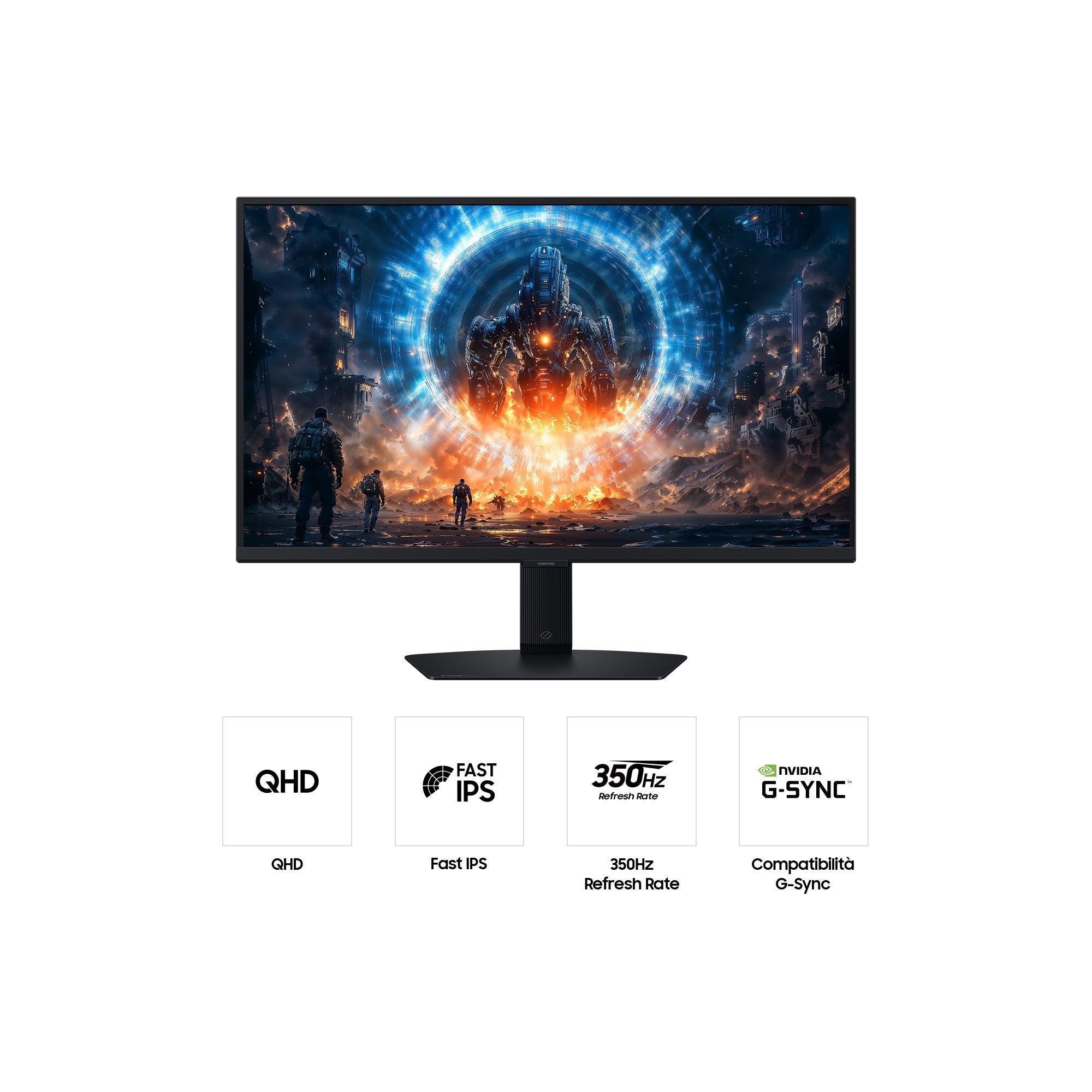 EAN 8806097614364 - Samsung G60F pantalla para PC 68,6 cm (27") 2560 x 1440 Pixeles Quad HD LCD Negro imagen 4