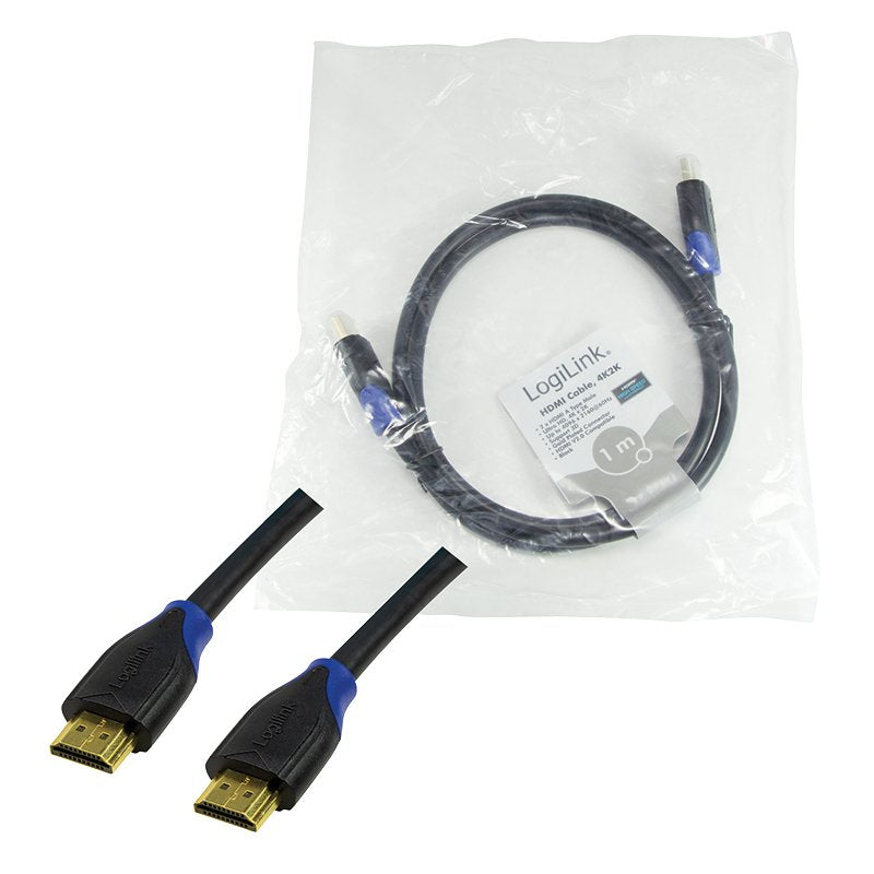 Logilink Ch0061 Cable Hdmi 1 M Hdmi Tipo A (Estándar) Negro