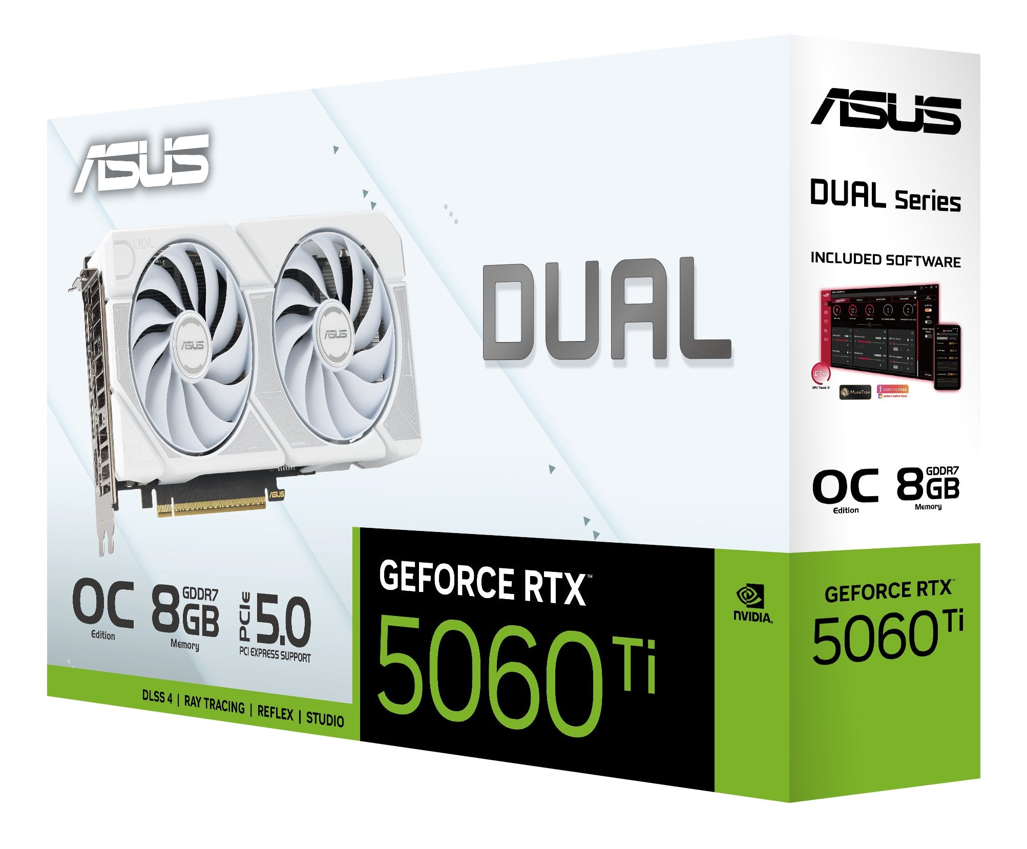 EAN 4711636177337 - ASUS Dual -RTX5060TI-O8G-WHITE NVIDIA GeForce RTX 5060 Ti 8 GB GDDR7 imagen 13
