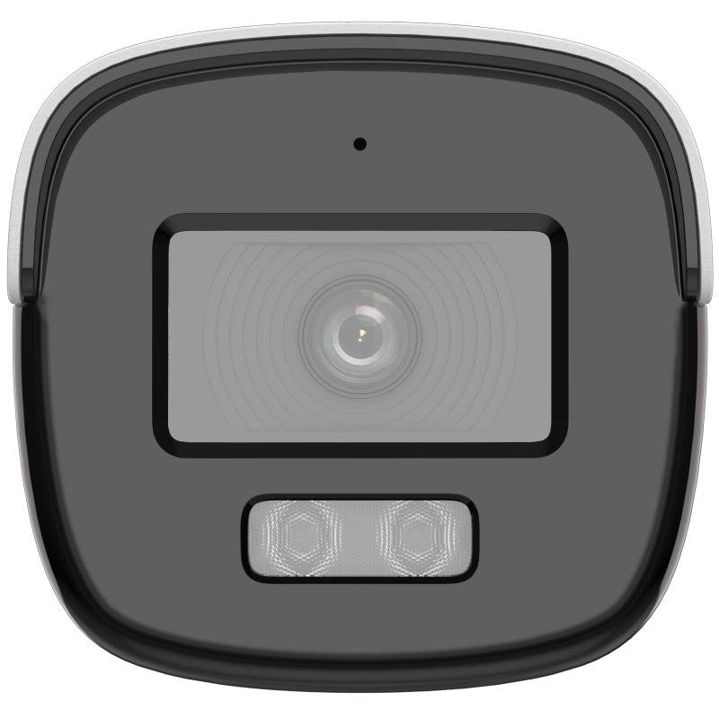Hikvision Ds-2ce12df3t-Lfs(2.8mm) Cámara Bullet Fija De 2 Mp Colorvu Con Doble Iluminación