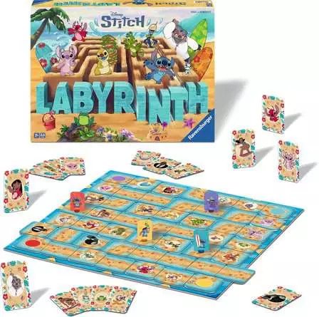 Juego De Mesa Labyrinth Stitch Disney