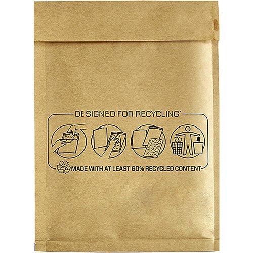 Fellowes Bolsa De Burbujas Banker Box Nº13 Acolchada 150x215mm Kraft -Pack De 10-
