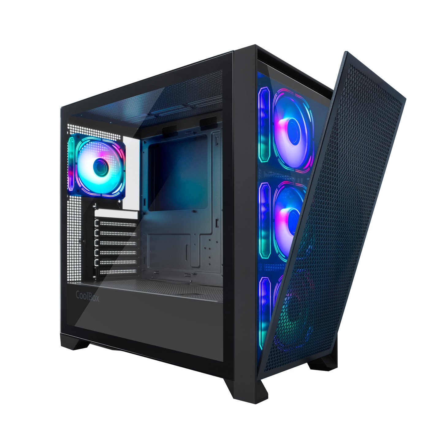 EAN 8436624420955 - CoolBox GE2000 DualView Torre Negro imagen 1