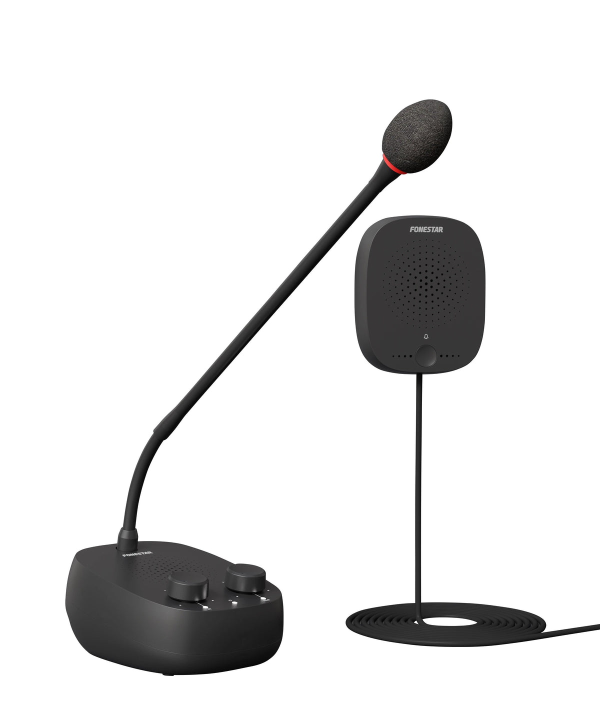 EAN 8422521011600 - Fonestar INTERFON-V micrófono Negro Microphone set imagen 1
