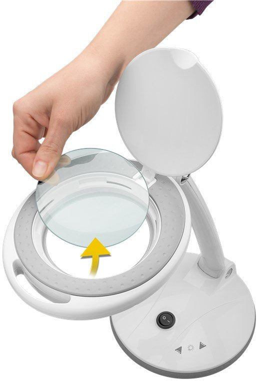 Lámpara De Aumento 6w 450lm 100mmx 30led Dim Stand