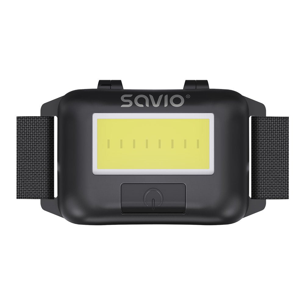 EAN 5901986048268 - Savio FL-01 linterna Negro Linterna con cinta para cabeza LED imagen 1