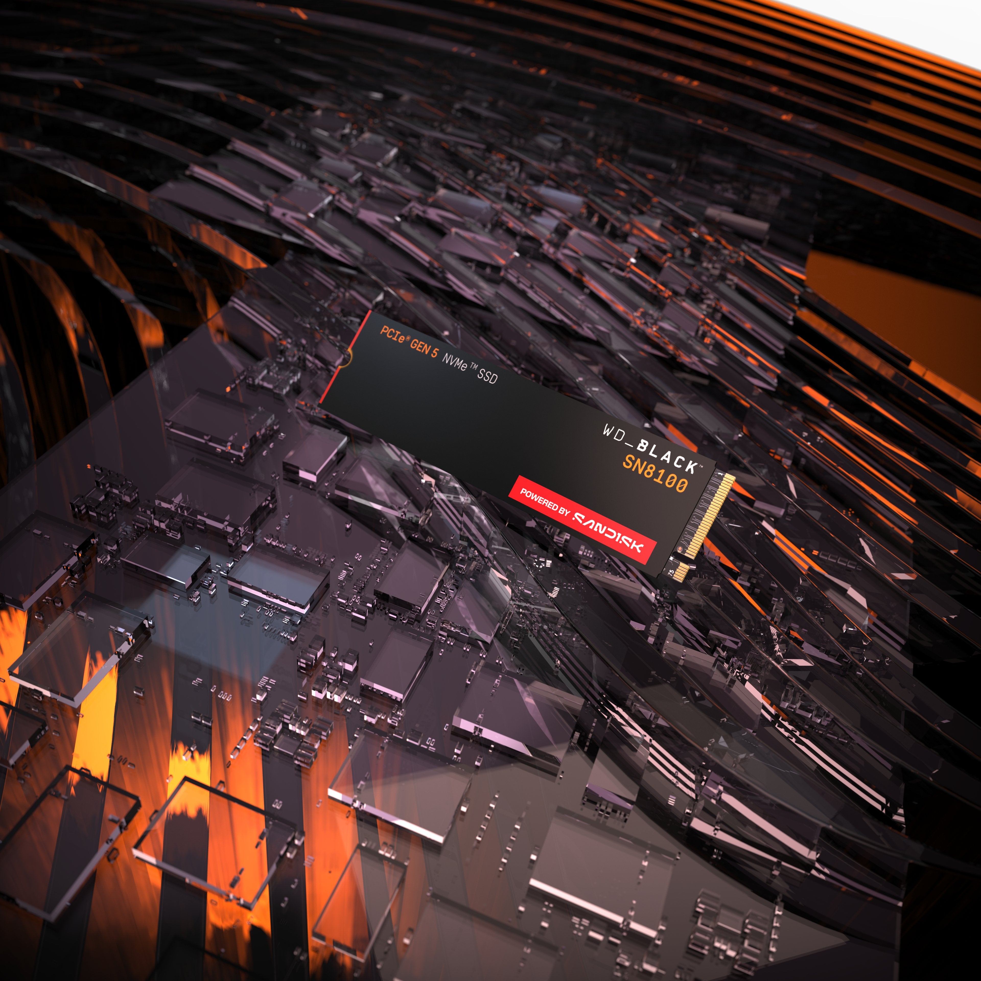 EAN 0619659220860 - SanDisk Black WD_BLACK SN8100 NVMe 2 TB M.2 PCI Express 5.0 TLC 3D NAND imagen 10