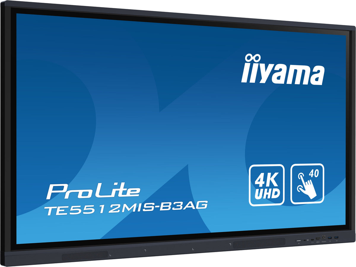 EAN 4948570123681 - iiyama TE5512MIS-B3AG pantalla de señalización Diseño de quiosco 139,7 cm (55") LCD Wifi 400 cd / m² 4K U imagen 3