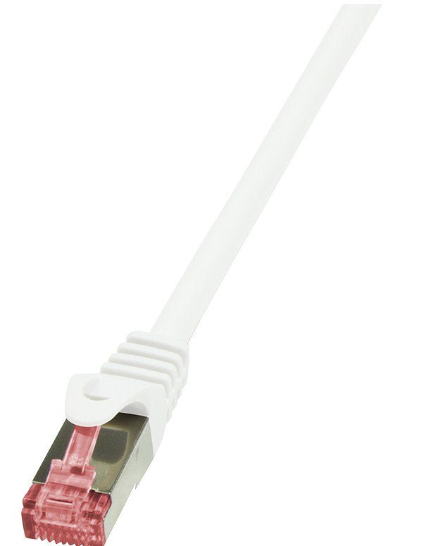 Logilink Cable De Red Cat6 S/Ftp Awg27 Pimf Blanco 7,50m
