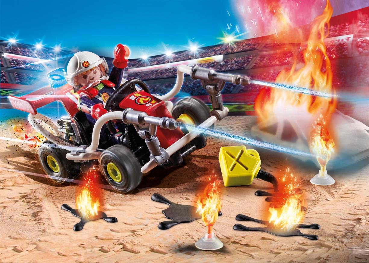 Playmobil Stuntshow Kart Bombero