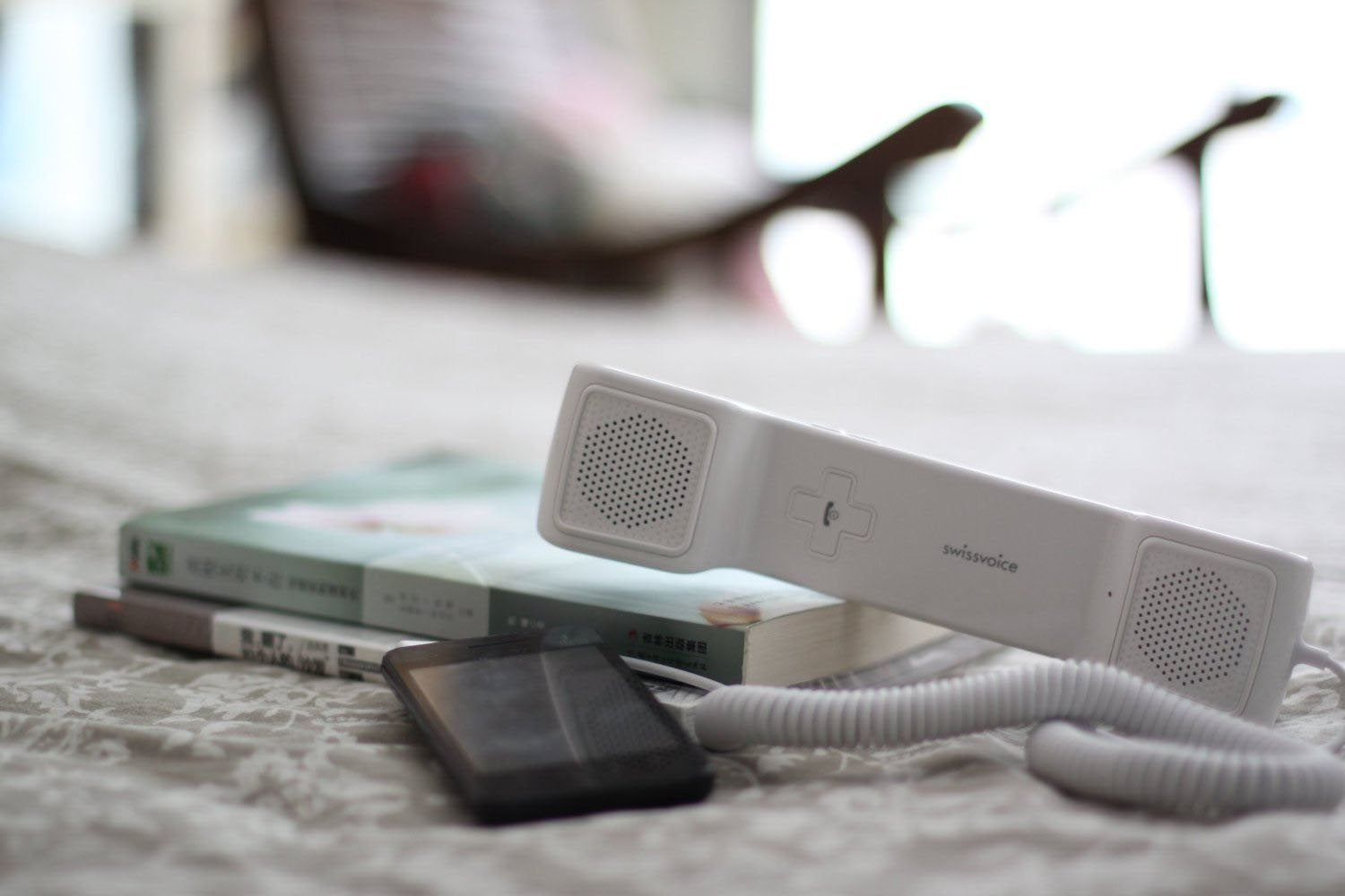 Cornetta Earphone  Jack 3.5 Swissvoice Ch05 White