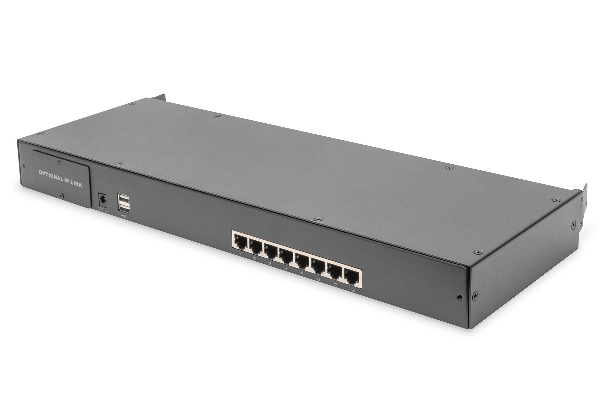 EAN 4016032447634 - Digitus DS-72216 interruptor KVM Montaje en rack Negro imagen 1