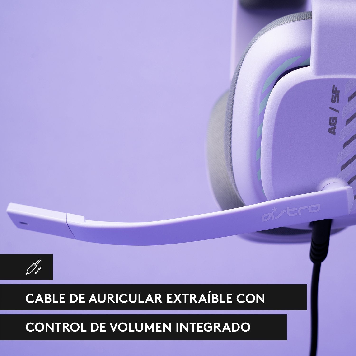 Auriculares Con Microfono Logitech A10 Astro Gaming Gen 2 Jack 3.5mm Blanco