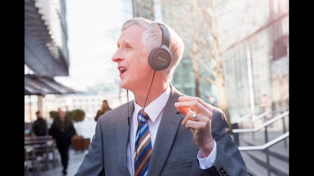 Panasonic Rp-Hf100me, Auriculares, Diadema, Negro, Monoaural, Digital, 1,2 M