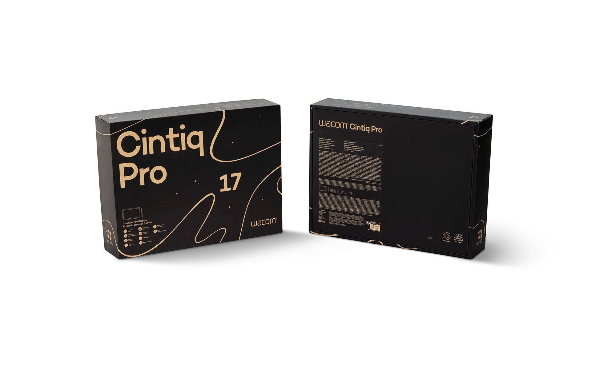Wacom Cintiq Pro 17 Tableta Digitalizadora Negro 382 X 215 Mm Usb