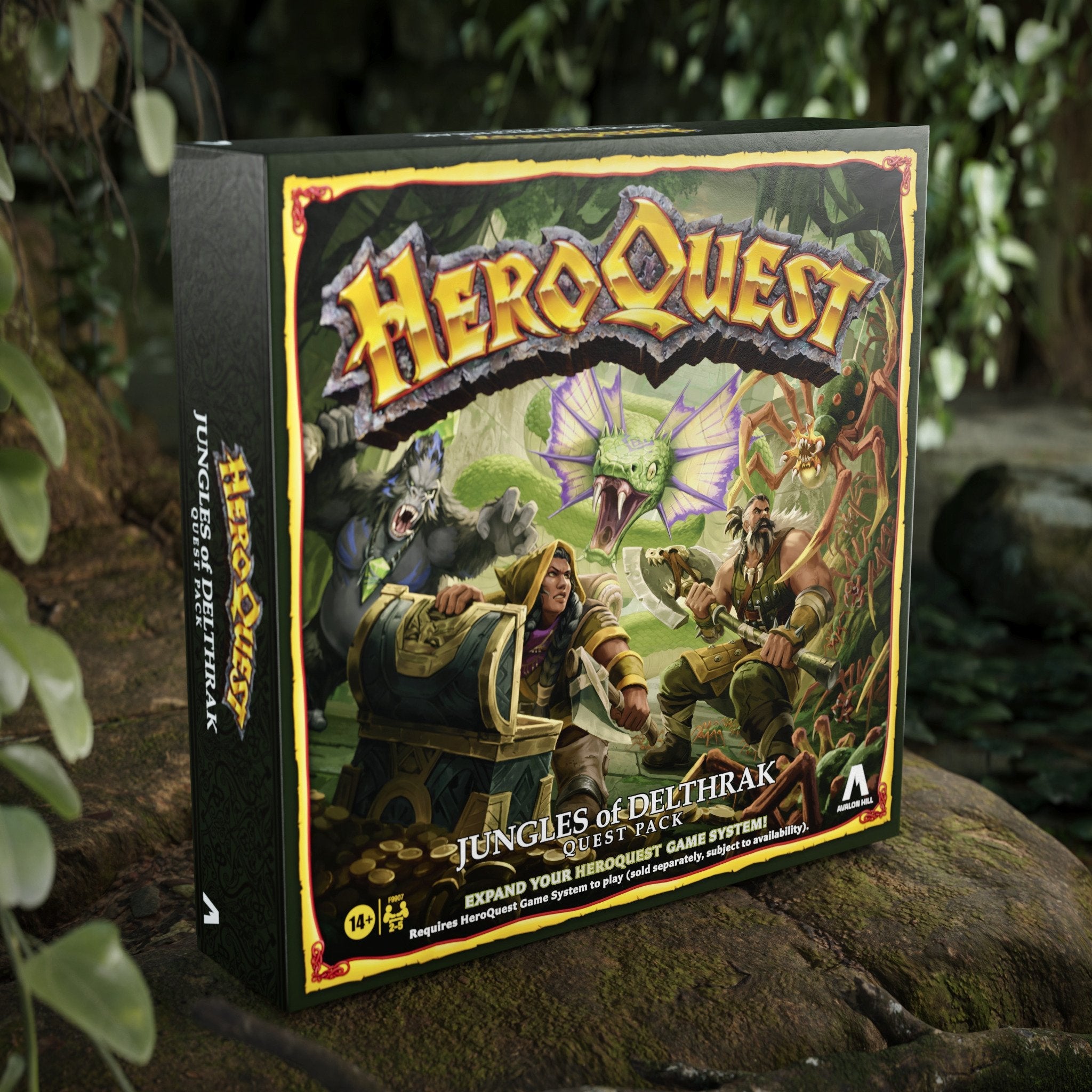 Expansion Juego De Mesa Selvas De Delthark Heroquest Ingles