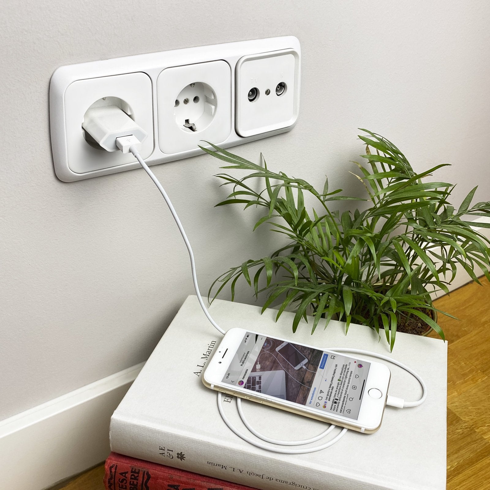 Nanocable Cable Usb-A Macho A Lightning Macho 50cm