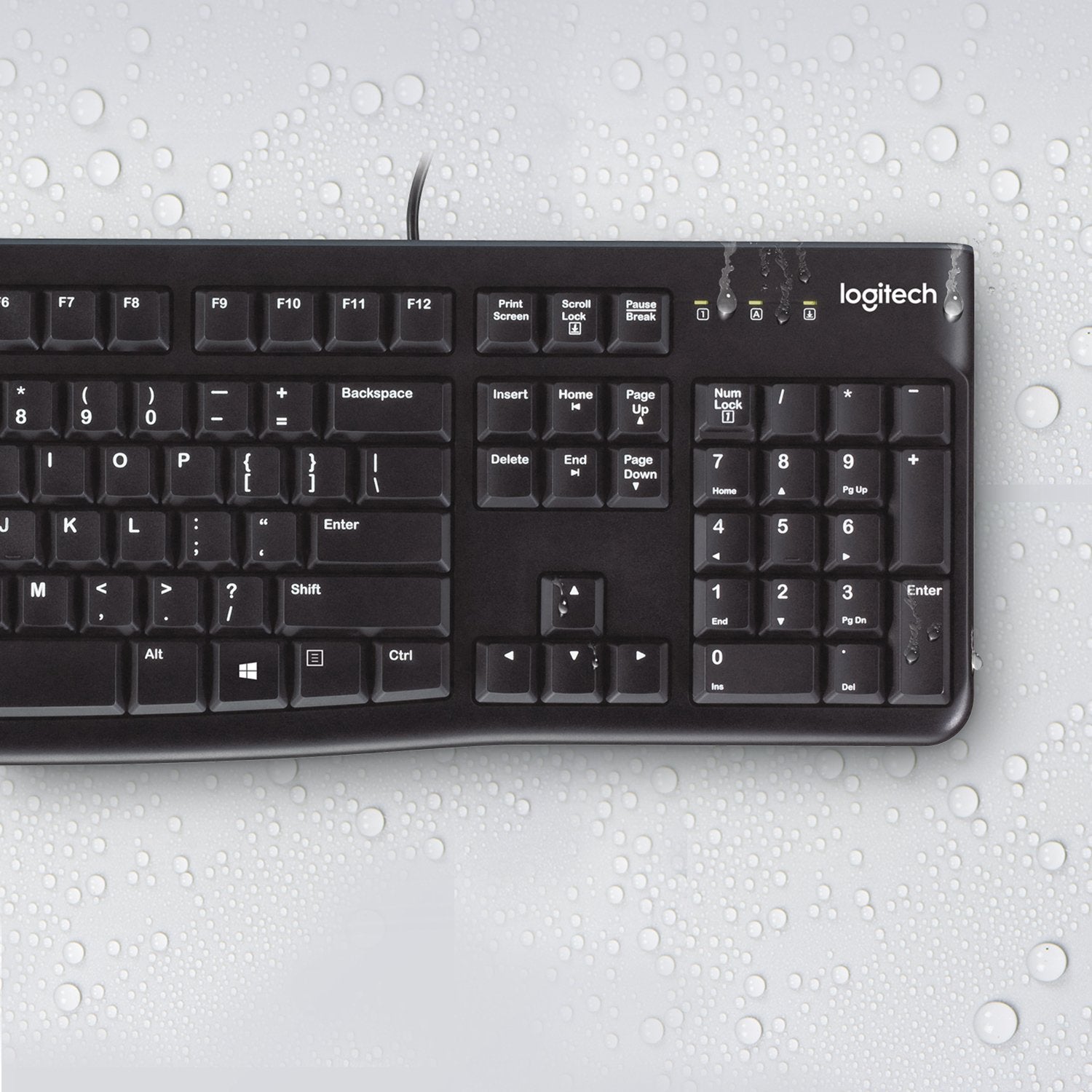 EAN 5099206020689 - Logitech K120 teclado Oficina USB AZERTY Holandés Negro imagen 8