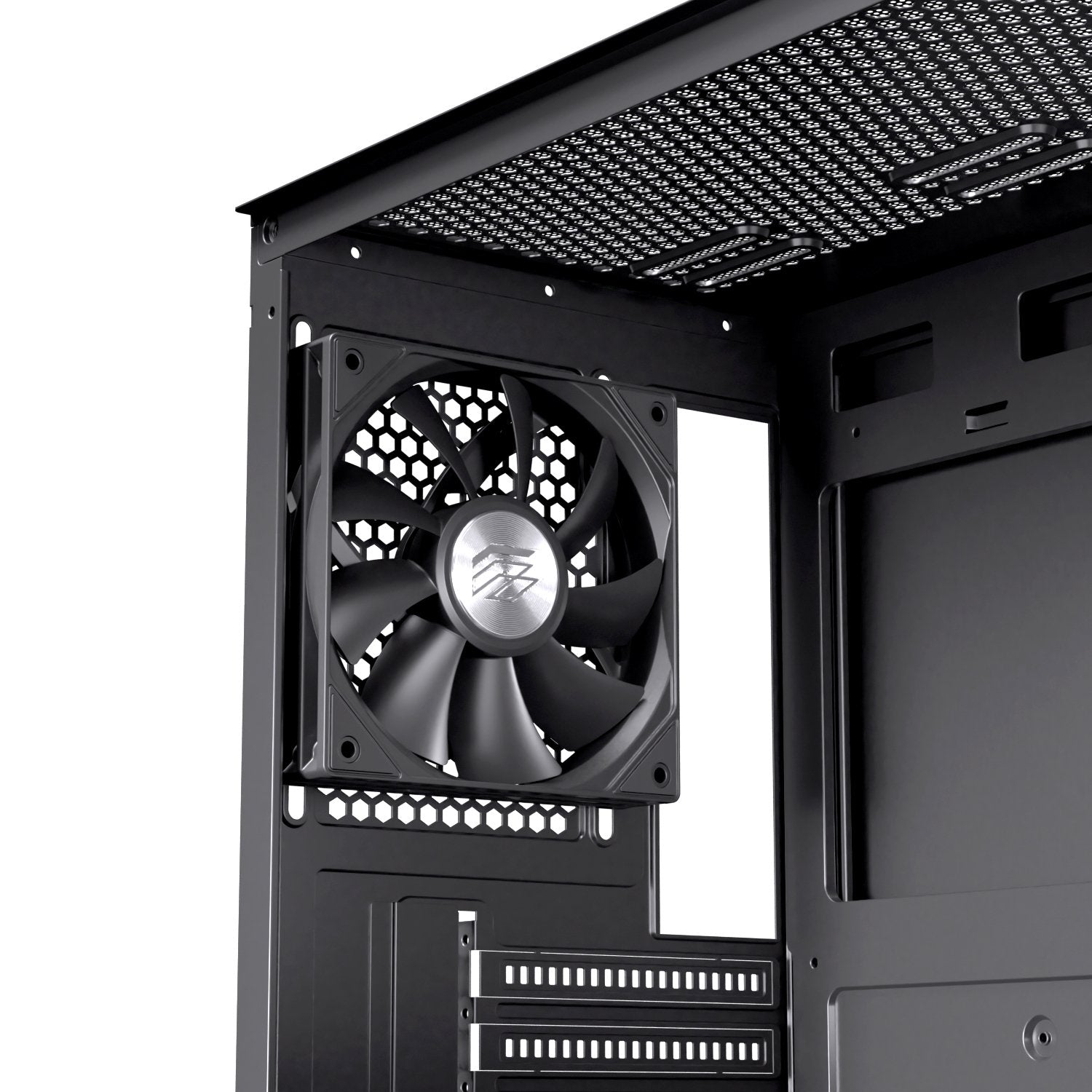 Caja Atx Semitorre Einarex P100 Core Negra Excs-Pl-100c-B