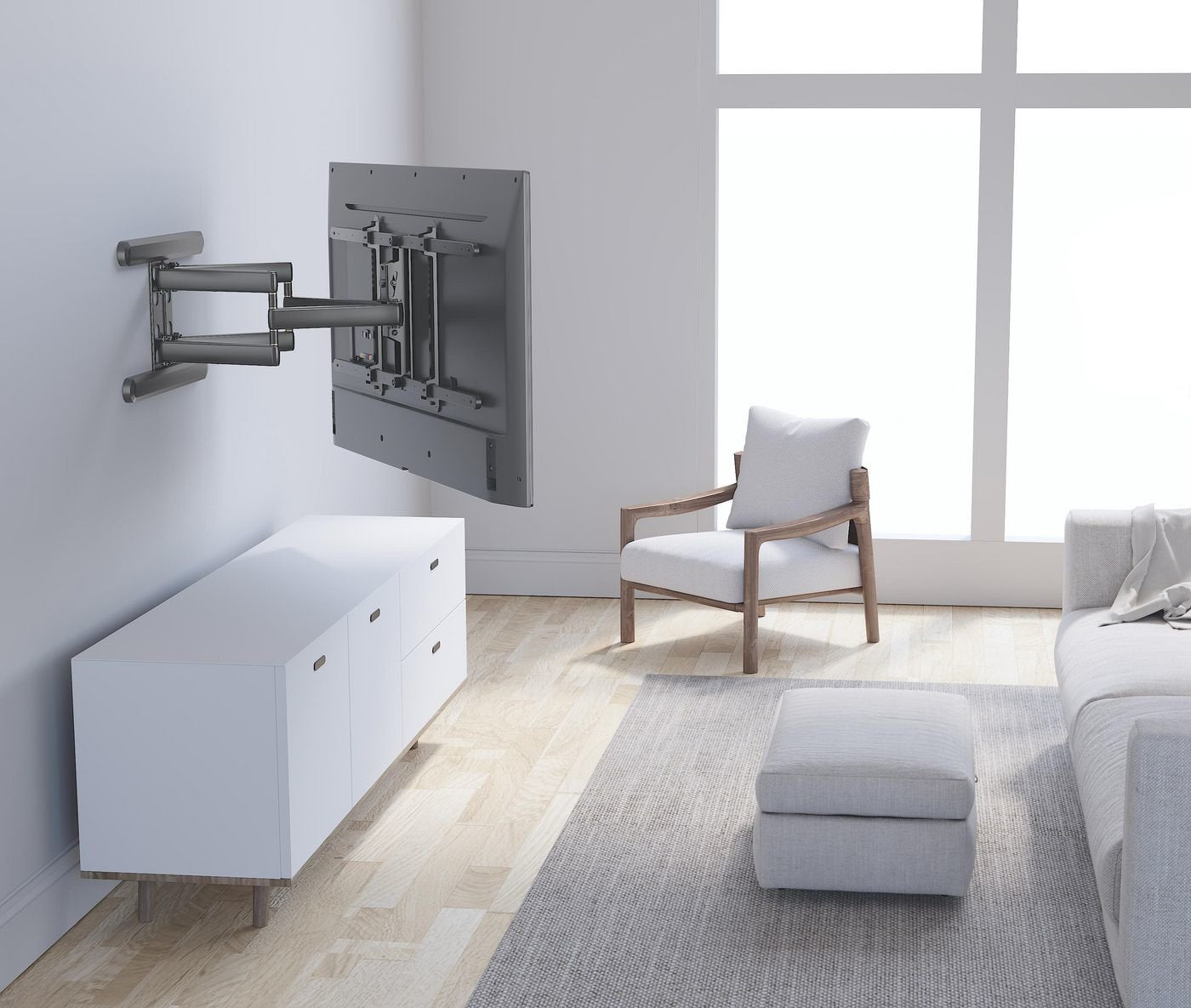 EAN 5704174787242 - Vivolink VLMW4390A soporte para TV 2,29 m (90") Negro imagen 15