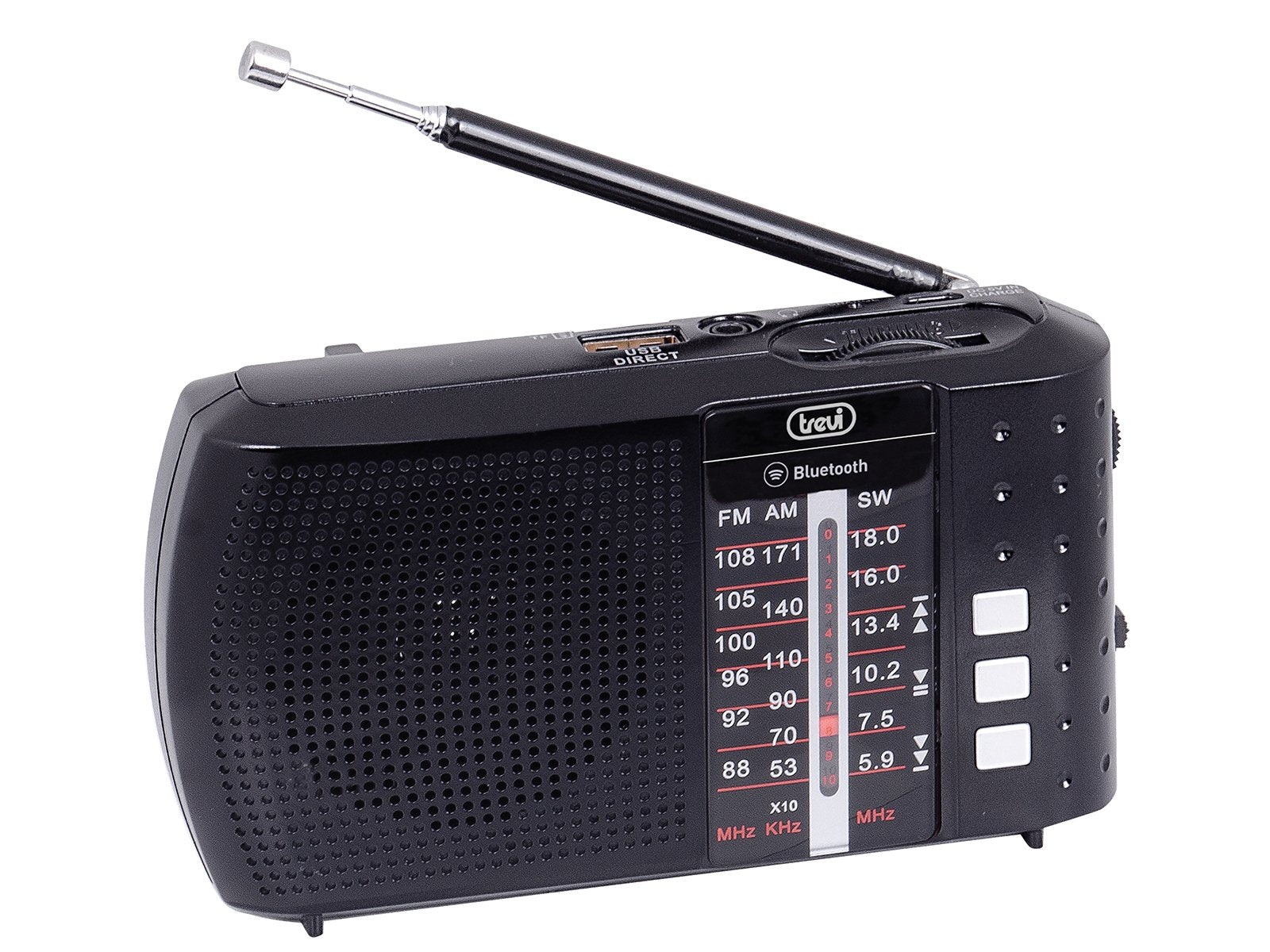 EAN 8011000024356 - Trevi 0RA7F2000 radio Portátil Analógico y digital Negro imagen 2