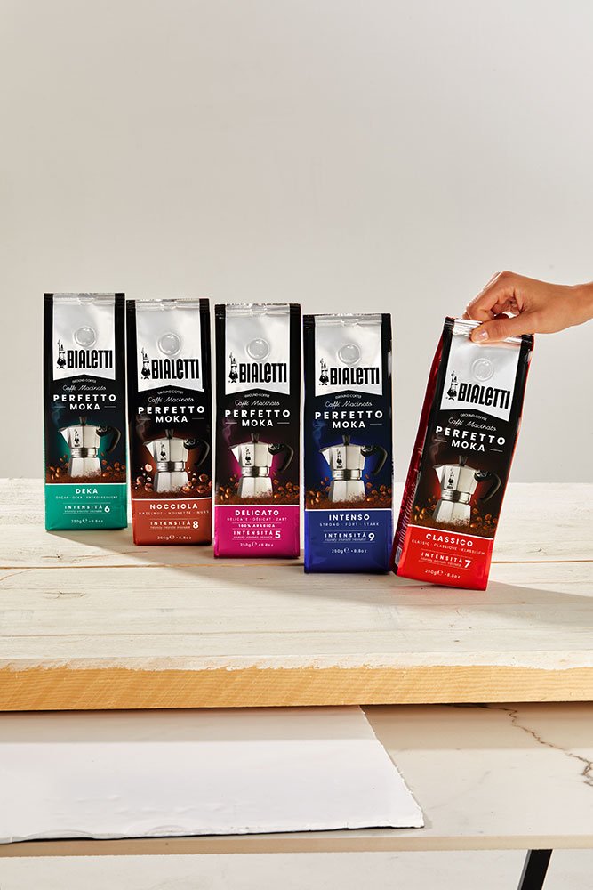 Café Molido Bialetti Perfetto Moka Cioccolato 250g