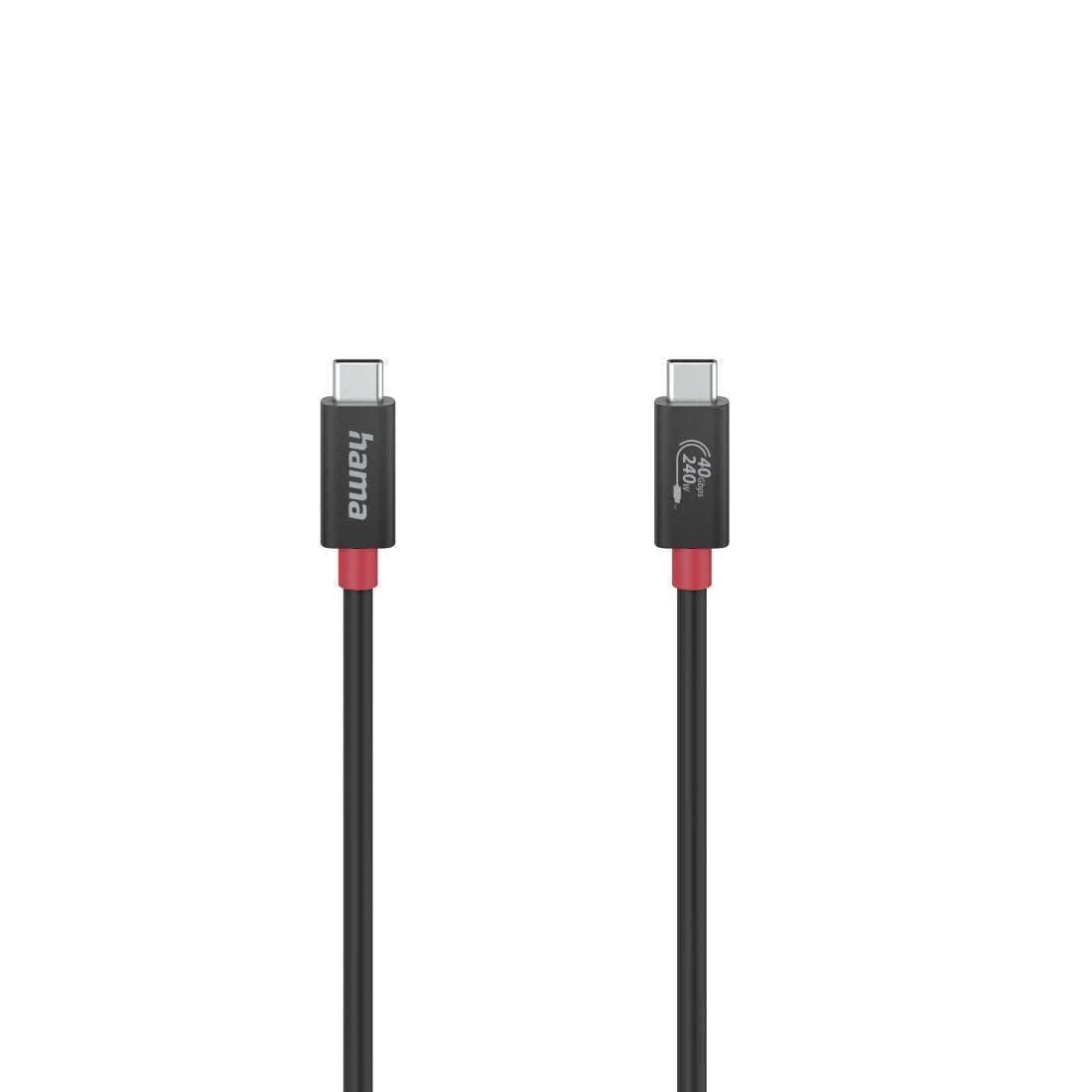 Cable Hama 00200779 / Usb-C 1m Negro