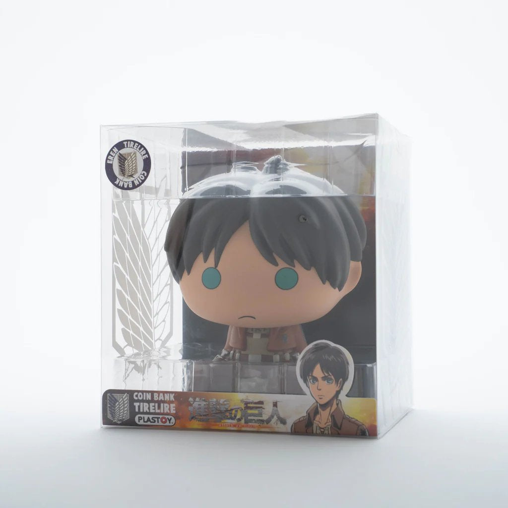 Figura Hucha Plastoy Attack On Titan Eren Chibi