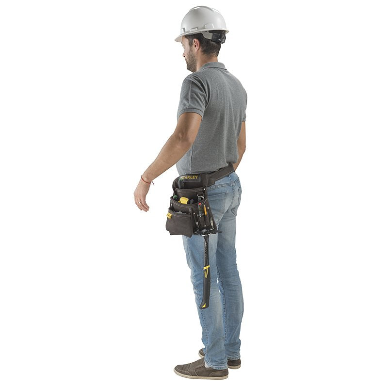 Stanley Werkzeug- U. Hammer- Tasche Aus Leder
