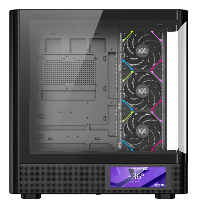 EAN 6978262011338 - XYZ QUANTUM PRO Midi Tower Negro imagen 2