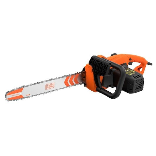 Motosierra Black Decker Becs2245-Qs, 2200 W, 45 Cm, Color Naranja Y Negro.