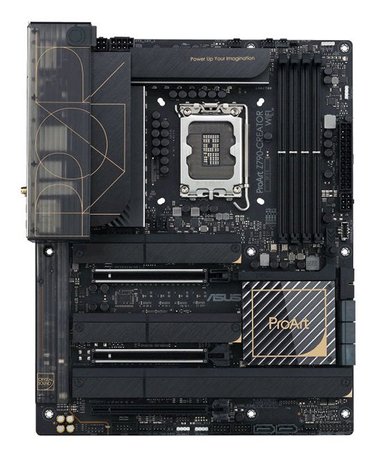 Placa Base Asus Proart Z790-Creator Wifi Intel Z790 1700 Atx 4 Ddr5 Hdmi 2 Thunderbolt Wi-Fi 6e 10g & 2.5g Lan Pcie5 4x M.2