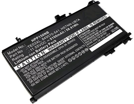 EAN 5704174301141 - CoreParts MBXHP-BA0223 refacción para laptop Batería imagen 1