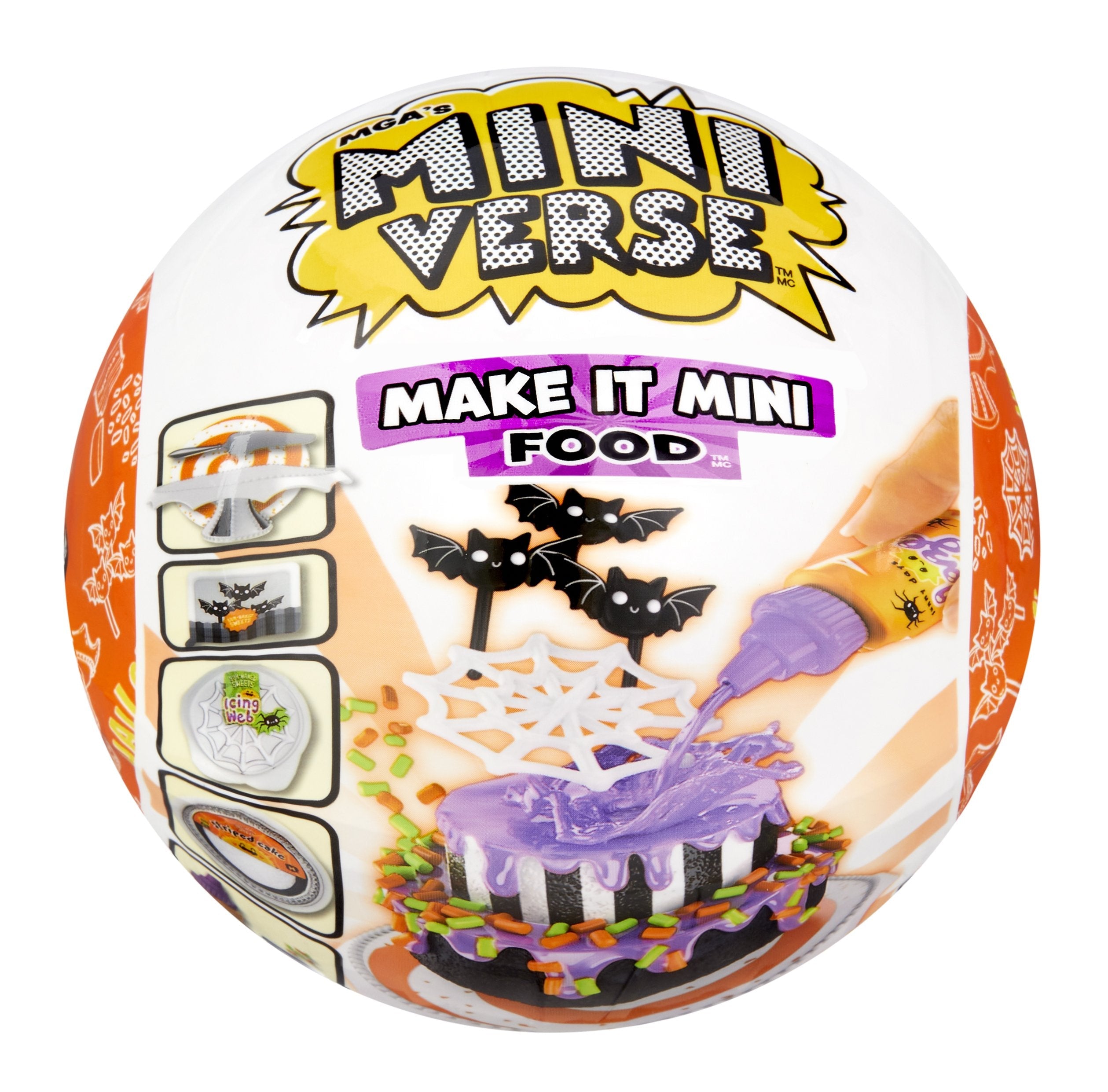 Mga Entertainment Mga'S Miniverse Make It Mini Food Serie De Halloween 2 Beetlejuice Beetlejuice Mini Coleccionables, Accesorios Para Muñecas Artículo Variado 531111-Euc