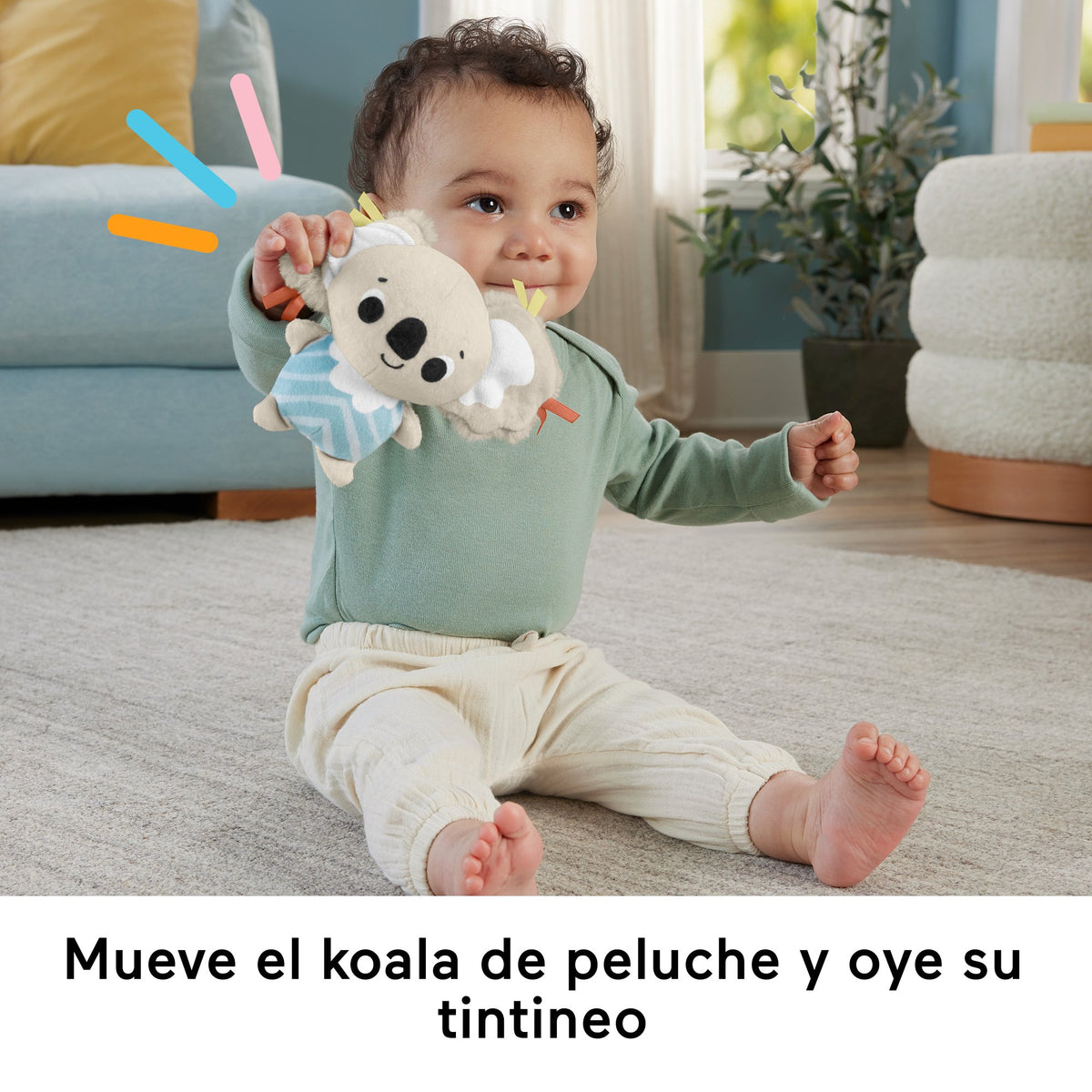 EAN 0194735171385 - Fisher-Price Sensimals HRB15 gimnasio para bebé y tapete de juego Tela, Plástico Multicolor Gimnasio para imagen 11