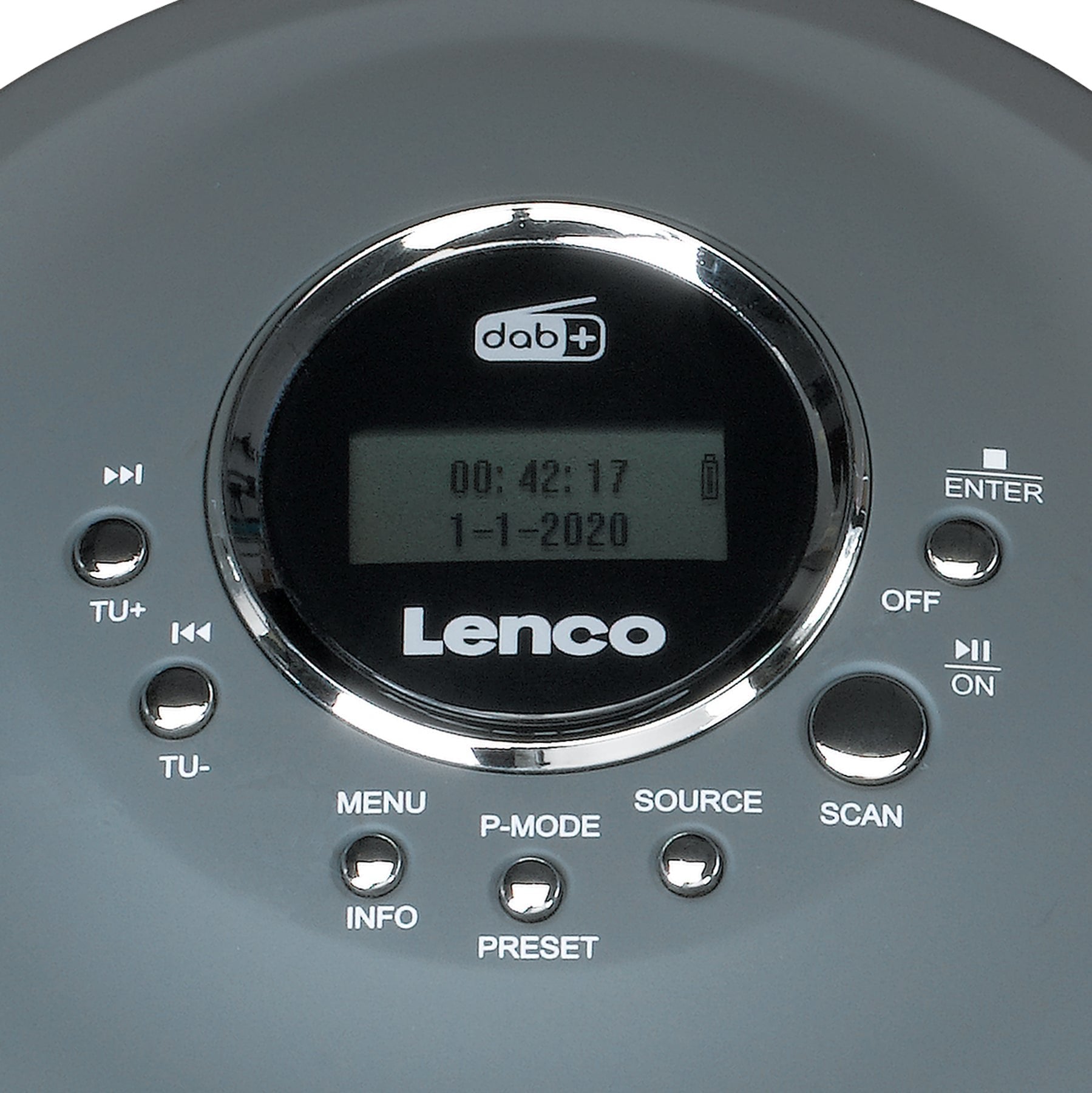 EAN 8711902066439 - Lenco CD-400GY reproductor de CD Antracita Reproductor de CD portátil imagen 5