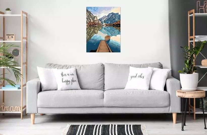 Ravensburger Creart Canvas Edition - Vistas Al Lago, Pintura 23909