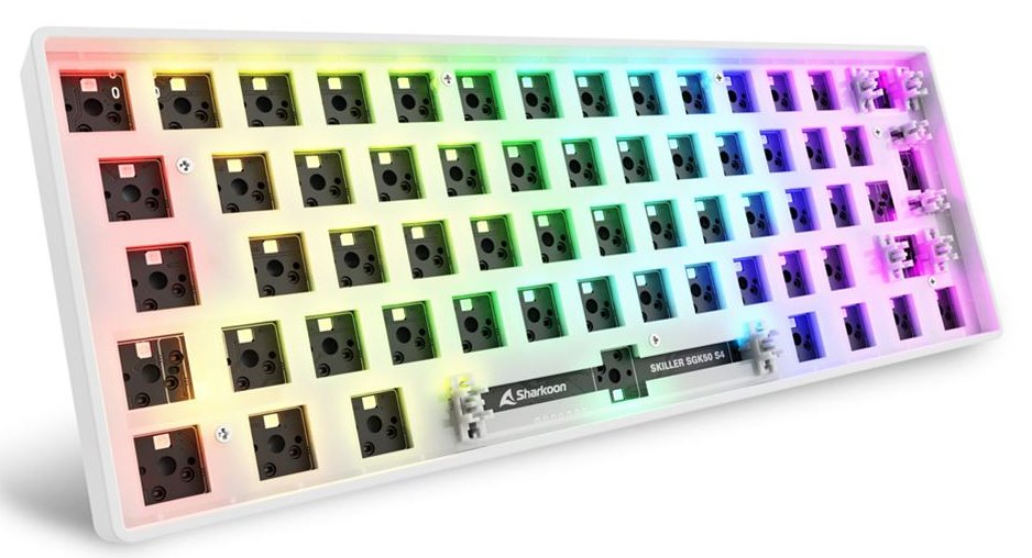 EAN 4044951041862 - Sharkoon SKILLER SGK50 S4 teclado Hogar USB QWERTY Alemán Blanco imagen 1
