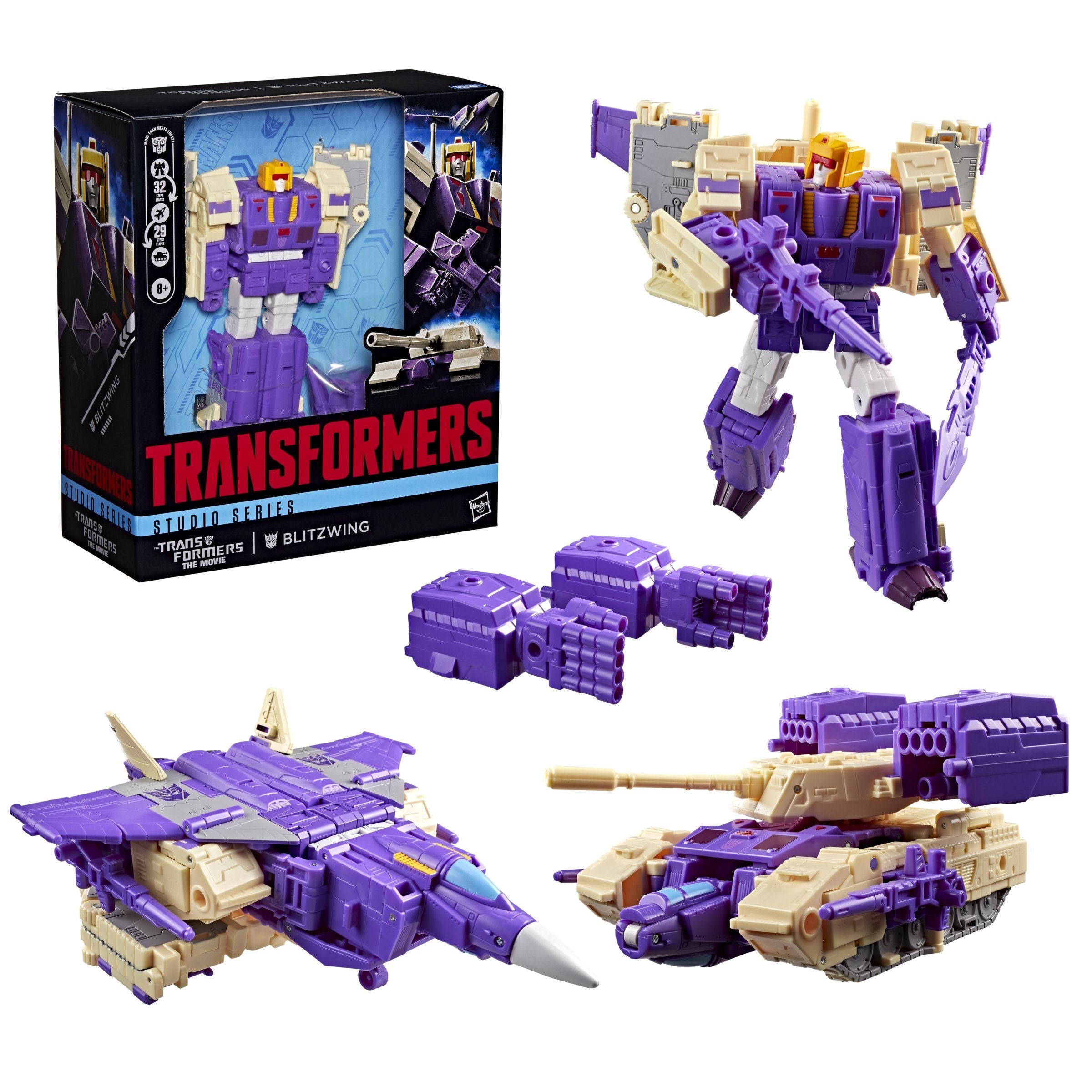 Figura Hasbro Transformers Studio Series Blitzwing