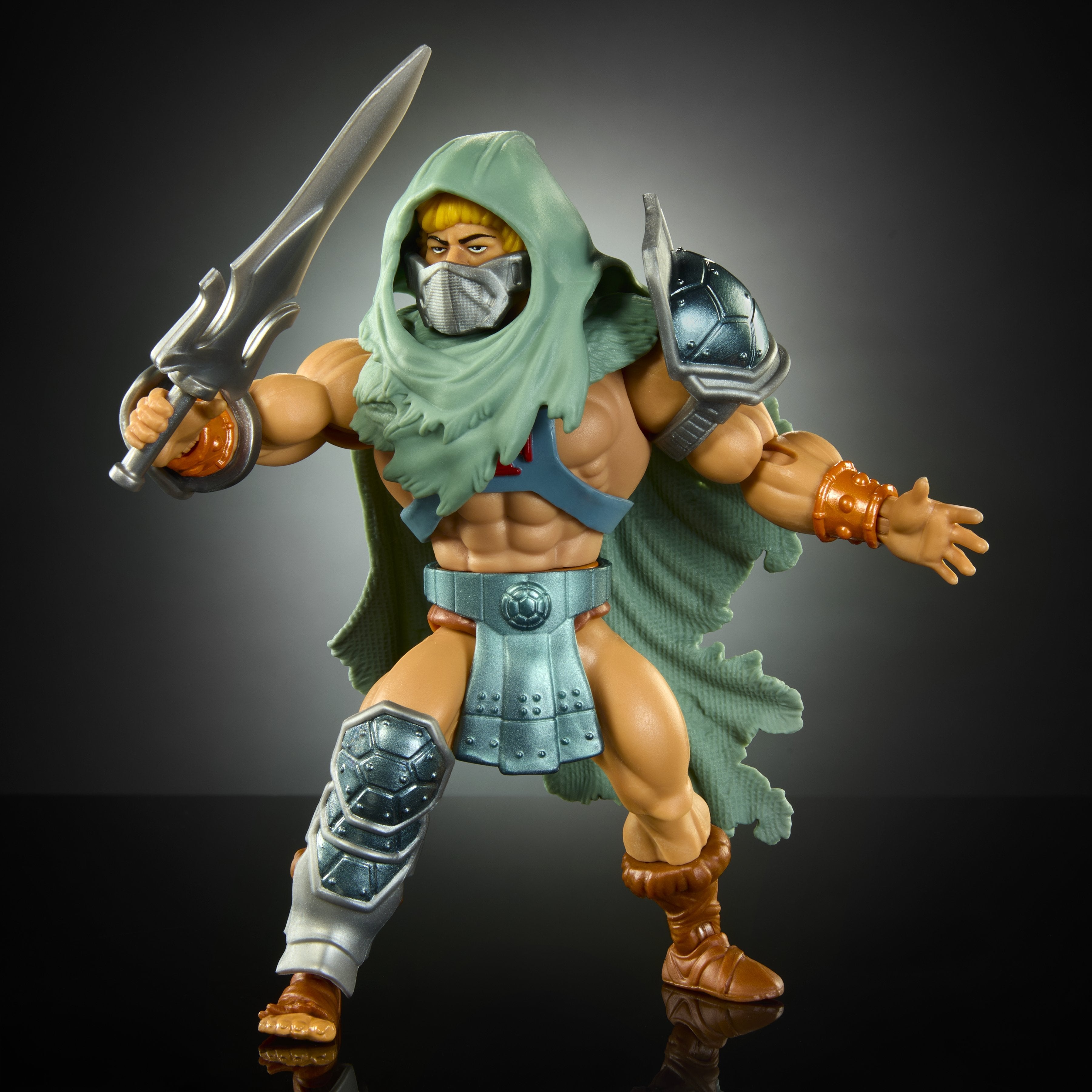 EAN 0194735190232 - Masters of the Universe Origins Turtles of Grayskull Stealth Ninja He-Man imagen 4